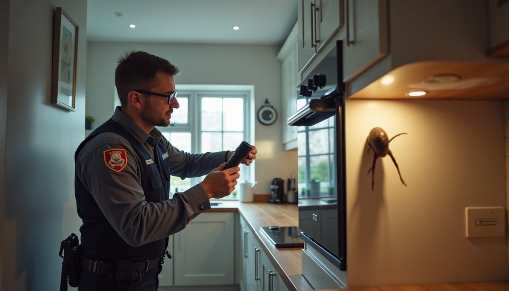 Pest control inspection for rodents